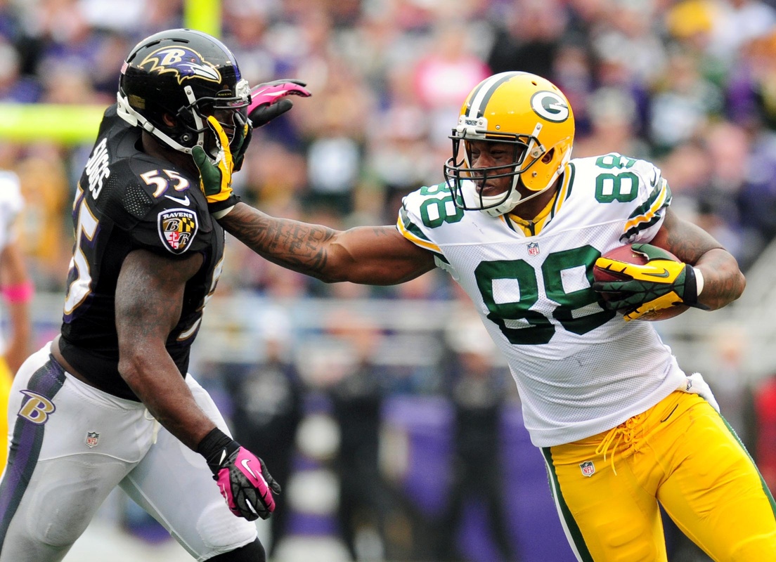 Jermichael Finley by Evan Habeeb—USA TODAY Sports.