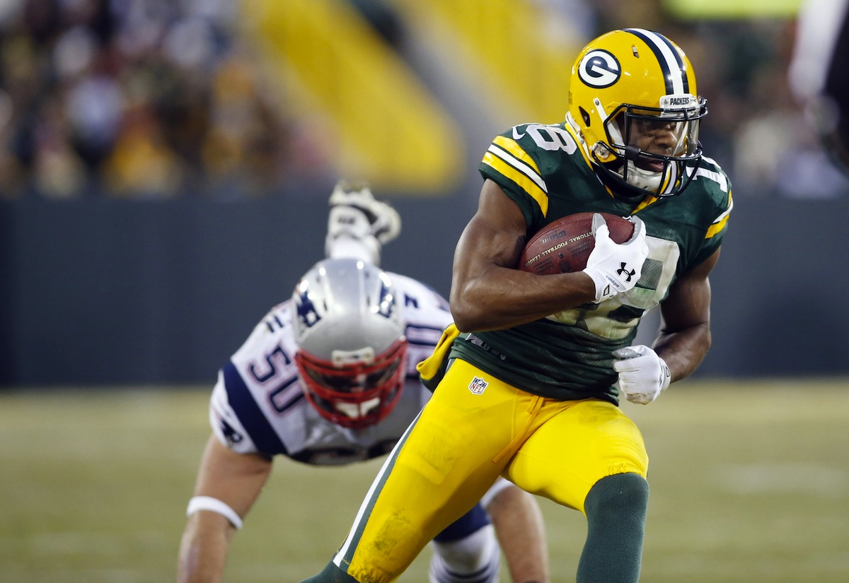Randall Cobb by Chris Humphreys—USA TODAY Sports.